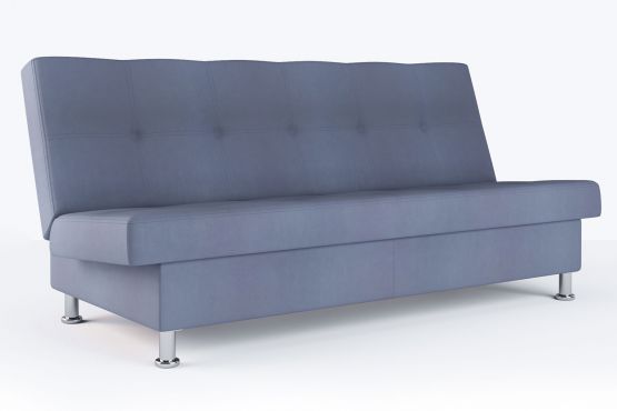Бомонд (20) диван-кровать серый (экокожа)