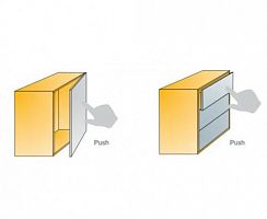 Толкатель Push Latch TITUS для дверей и ящиков(Push-to-Open)