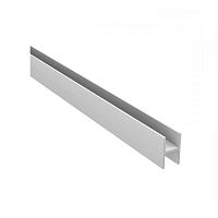 Планка для стен. панели соединительная 4 мм х 0,6 м (1030) Серебро