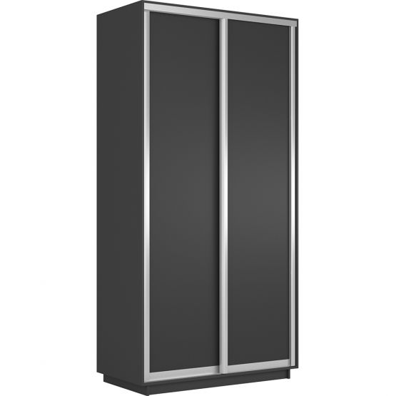 Шкаф 2-х дверный Серый Диамант (1200*2200)