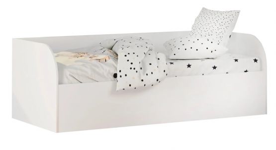 Кровать с ПМ «Трио» 80*186 (Белый)